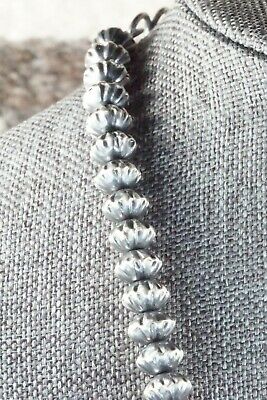Sterling Silver Navajo Pearl Necklace & Earrings - Preston Haley