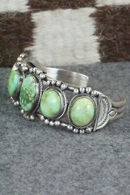 Turquoise & Sterling Silver Bracelet - Thomas Yazzie