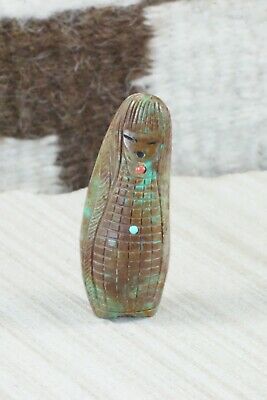 Corn Maiden Zuni Fetish Carving - Sandra Quandelacy