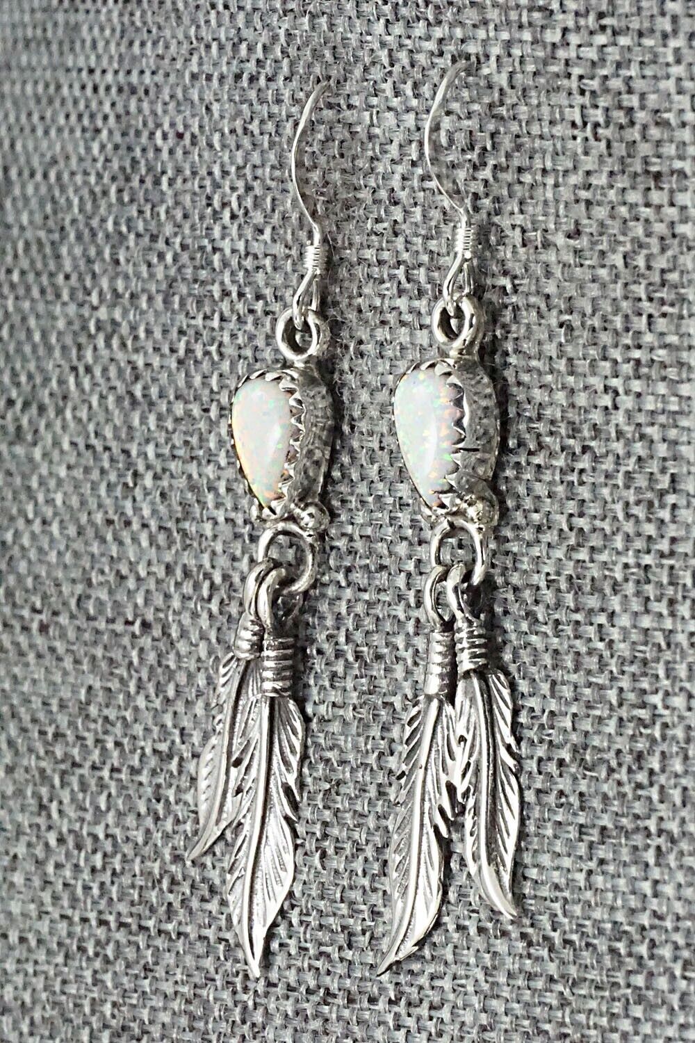 Opalite & Sterling Silver Earrings - Emery Spencer