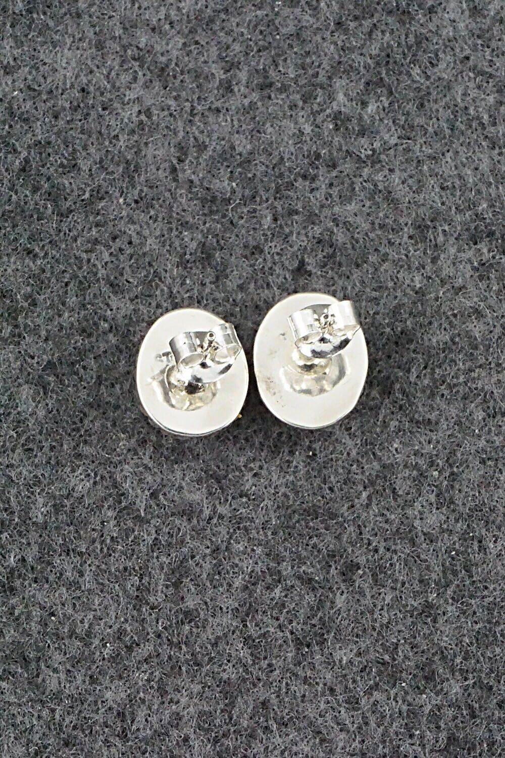 Turquoise & Sterling Silver Earrings - Jan Mariano