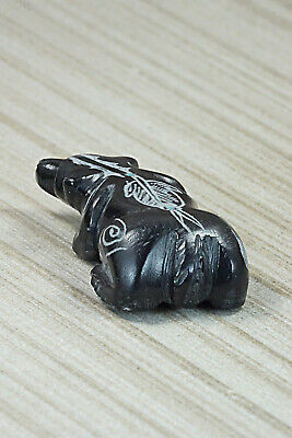 Badger Zuni Fetish Carving - Adrian Cachini