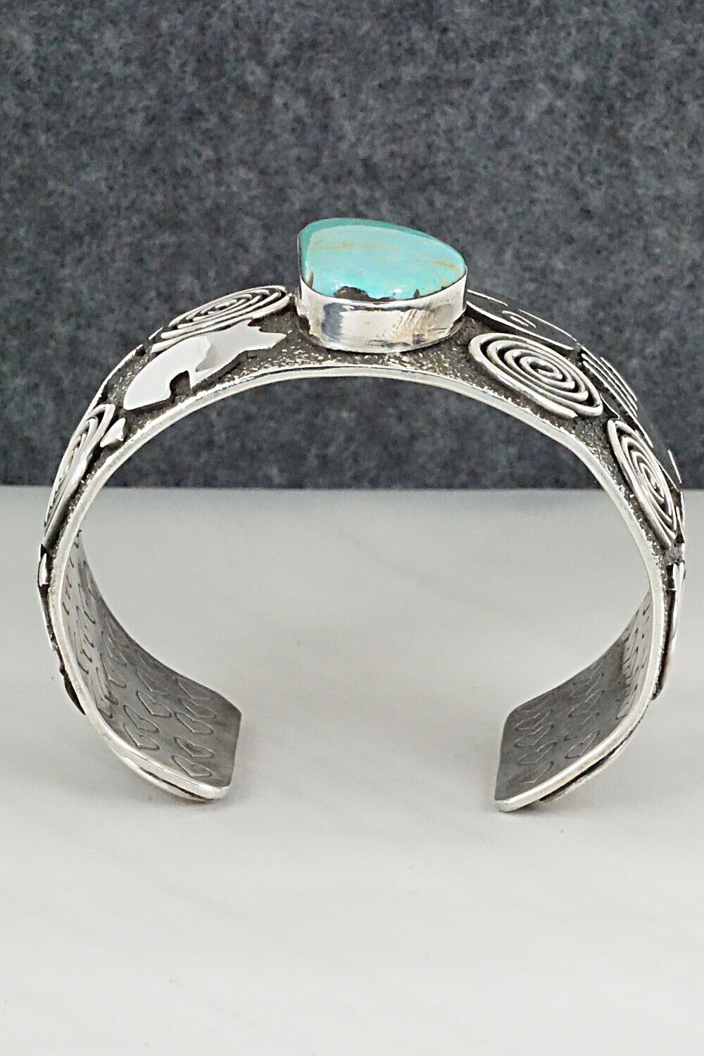 Turquoise & Sterling Silver Bracelet - Alex Sanchez