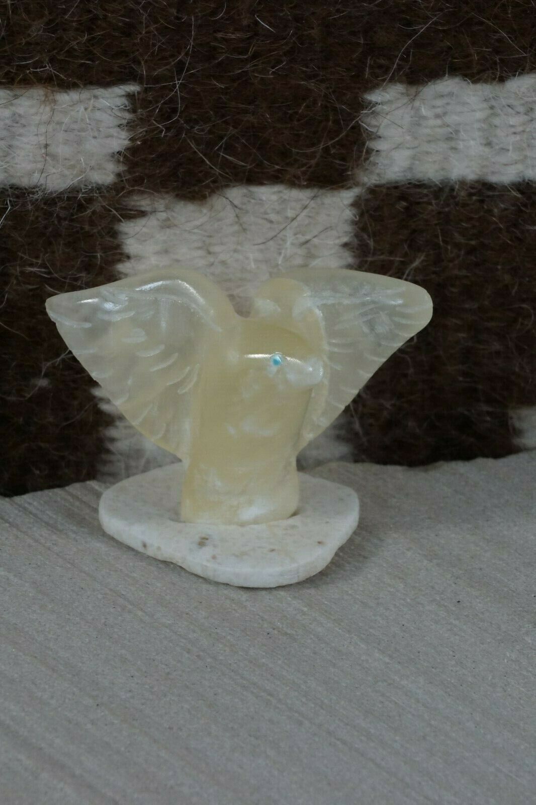Eagle Zuni Fetish Carving - Cody Nastacio - High Lonesome Trading