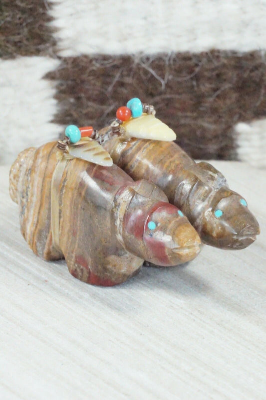 Bear Zuni Fetish Carving - Peter Gasper