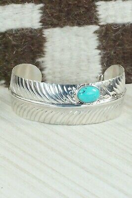 Turquoise & Sterling Silver Bracelet - Aaron Davis