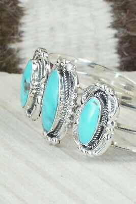 Turquoise & Sterling Silver Bracelet - Irvin Tsosie