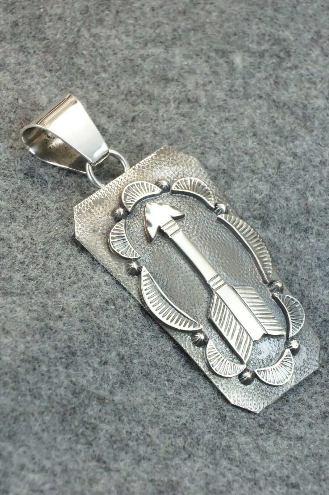 Sterling Silver Pendant - Navajo