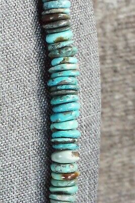 Turquoise & Sterling Silver Necklace - Navajo