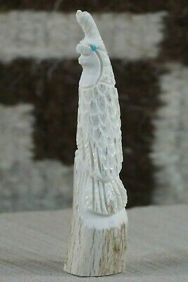 Quail Zuni Fetish Carving - Elton Kaamasee - High Lonesome Trading