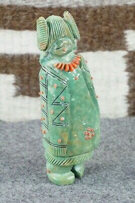 Corn Maiden Zuni Fetish Carving - Claudia Peina