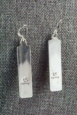 Turquoise & Sterling Silver Earrings - Laurie Kallestewa