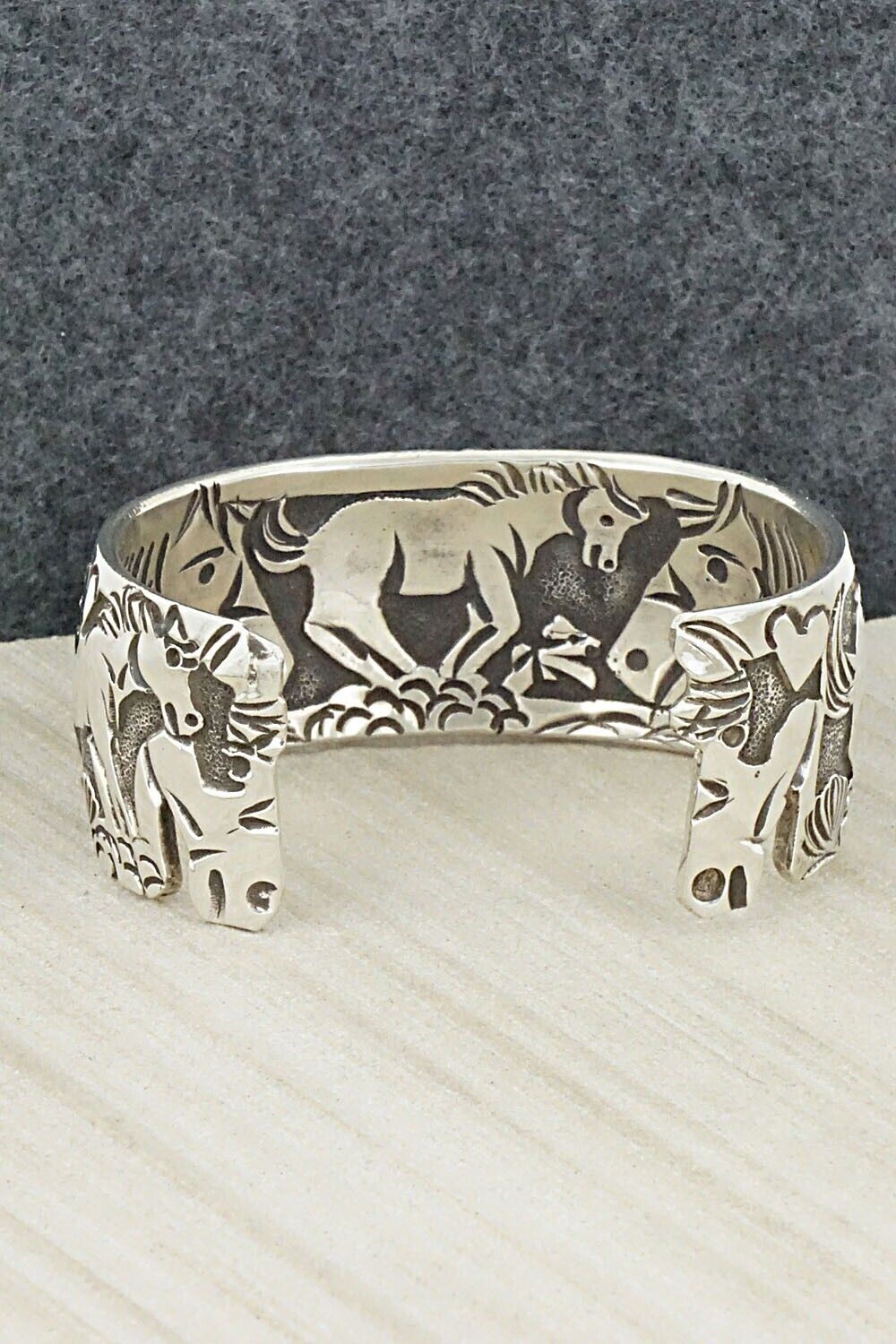 Sterling Silver Bracelet - Lloyd Becenti
