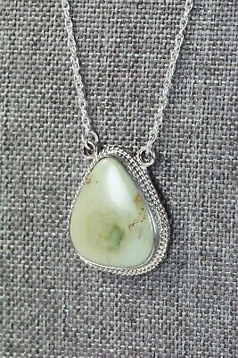 Turquoise & Sterling Silver Necklace - Annie Spencer