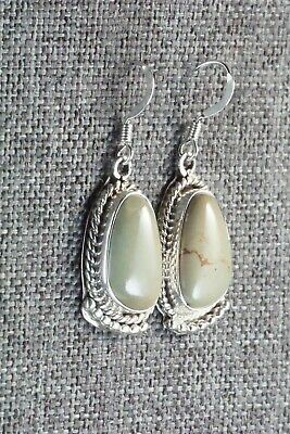 Turquoise & Sterling Silver Earrings - Native American