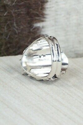 Turquoise & Sterling Silver Ring - Davey Morgan - Size 6.5