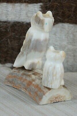 Owl Zuni Fetish Carving - Brandon Phillips