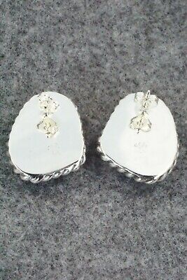 Turquoise and Sterling Silver Earrings - Sharon McCarthy
