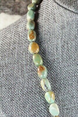 Turquoise & Sterling Silver Necklace - Navajo