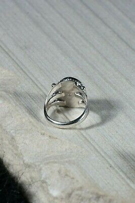 Navajo Turquoise and Sterling Silver Ring - Danny Kenneth - Size 6.75 - High Lonesome Trading