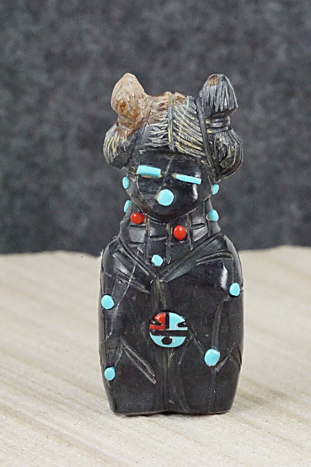 Corn Maiden Zuni Fetish Carving - Danette Laate