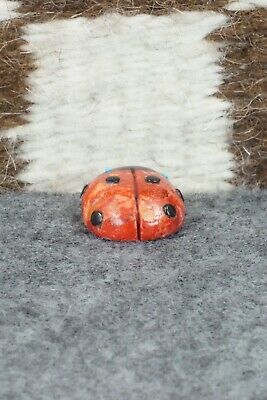Lady Bug Zuni Fetish Carving - Reynold Lunasee