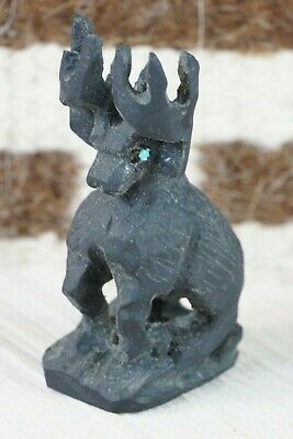 Deer Zuni Fetish Carving - Jerrold Lahaleon - High Lonesome Trading