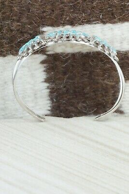 Turquoise & Sterling Silver Bracelet - Merlinda Chavez