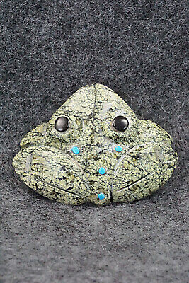 Frog Zuni Fetish Carving - Reynold Lunasee