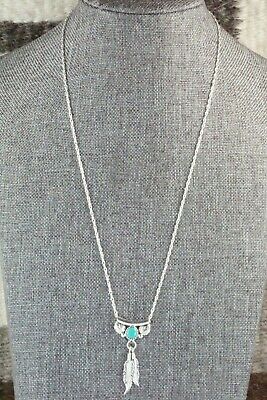 Turquoise & Sterling Silver Necklace - Sharon McCarthy