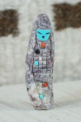 Corn Maiden Zuni Fetish Carving - Sandra Quandelacy - High Lonesome Trading