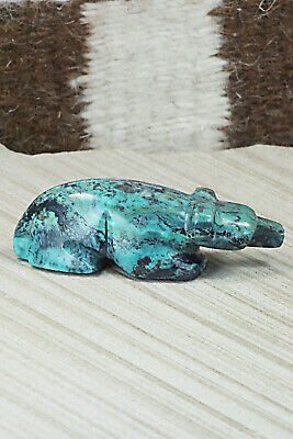 Badger Zuni Fetish Carving - Reynold Lunasee