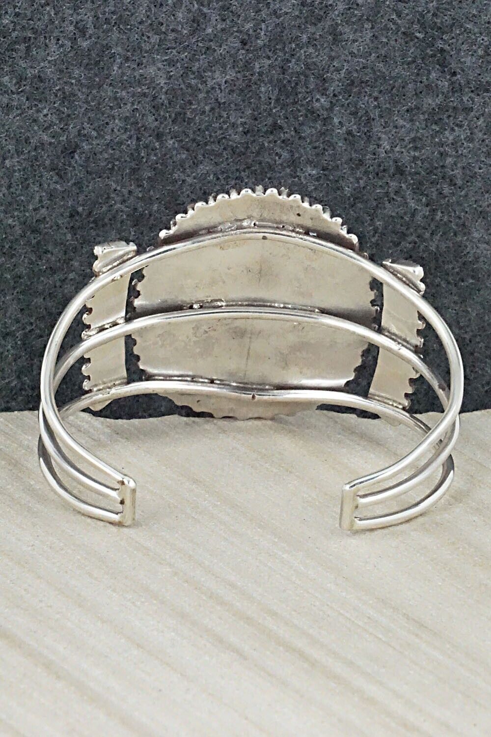 Turquoise & Sterling Silver Bracelet - Judy Wallace