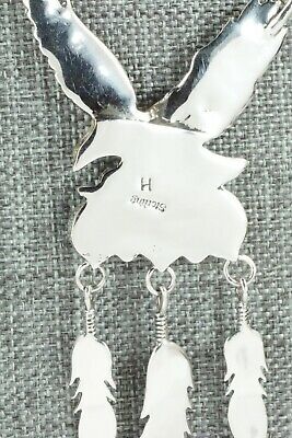 Turquoise & Sterling Silver Necklace - Henry Attakai