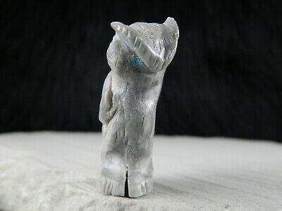 Owl - Zuni Fetish - Allison White - Zuni Owl Carving - Native American - High Lonesome Trading