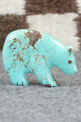 Bear Zuni Fetish Carving - Andres Quandelacy