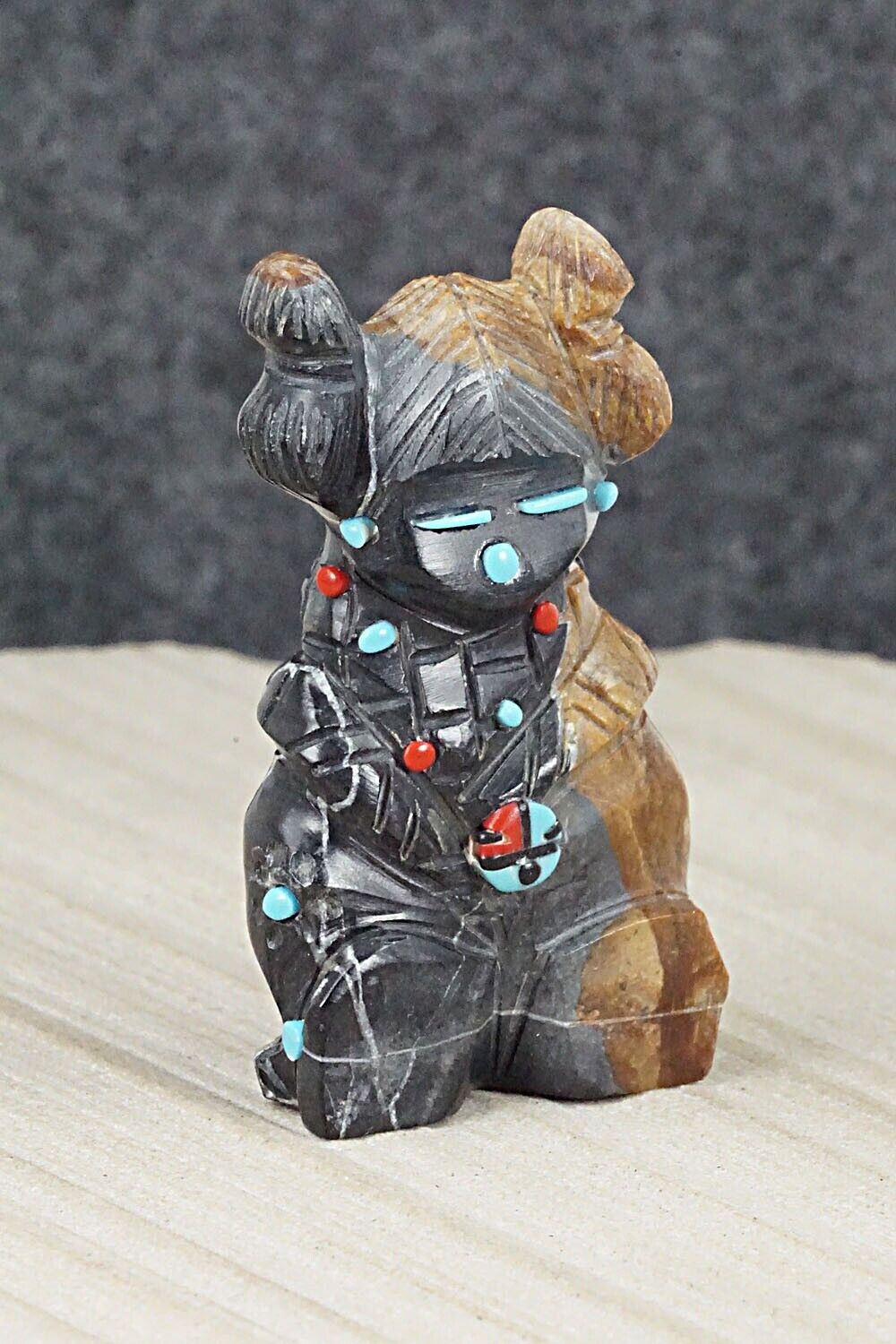 Corn Maiden Zuni Fetish Carving - Danette Laate