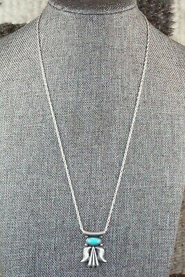 Turquoise & Sterling Silver Necklace - Sharon McCarthy