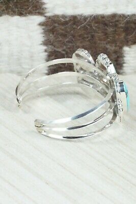 Turquoise & Sterling Silver Bracelet - Irvin Tsosie