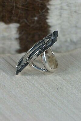 Navajo Sterling Silver Arrow Ring - Native American - Size 5.5 - High Lonesome Trading