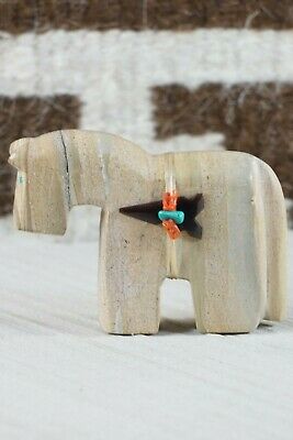 Bear Zuni Fetish Carving - Kyle Mahooty - High Lonesome Trading