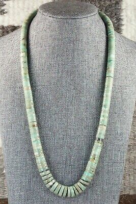 Turquoise & Sterling Silver Necklace - Joann Garcia