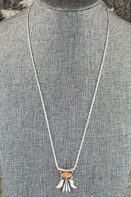 Spiny Oyster & Sterling Silver Necklace - Sharon McCarthy