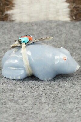 Frog Zuni Fetish Carving - Lena Boone