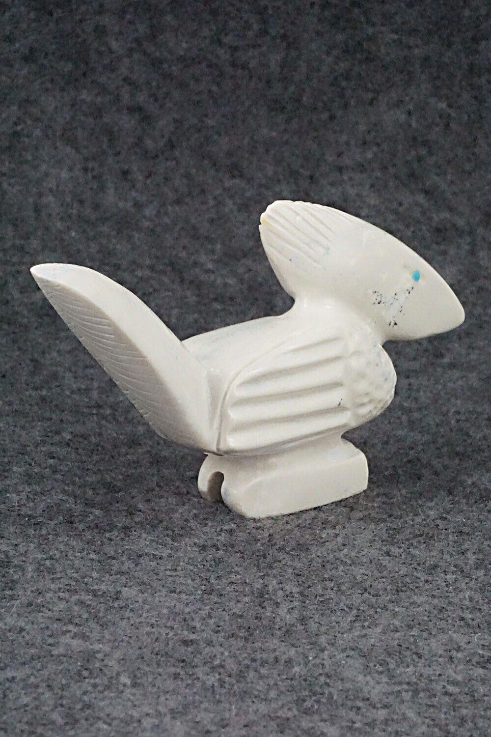 Roadrunner Zuni Fetish Carving - Gilbert Lonjose