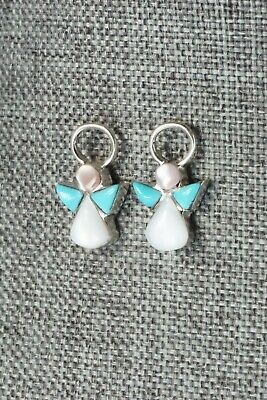 Mother of Pearl & Sterling Silver Earrings - Claudia Shetima