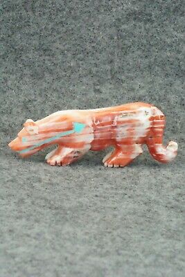 Mountain Lion Zuni Fetish Carving - Andres Quandelacy