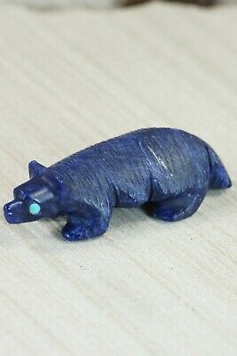 Badger Zuni Fetish Carving - Ronnie Lunasee