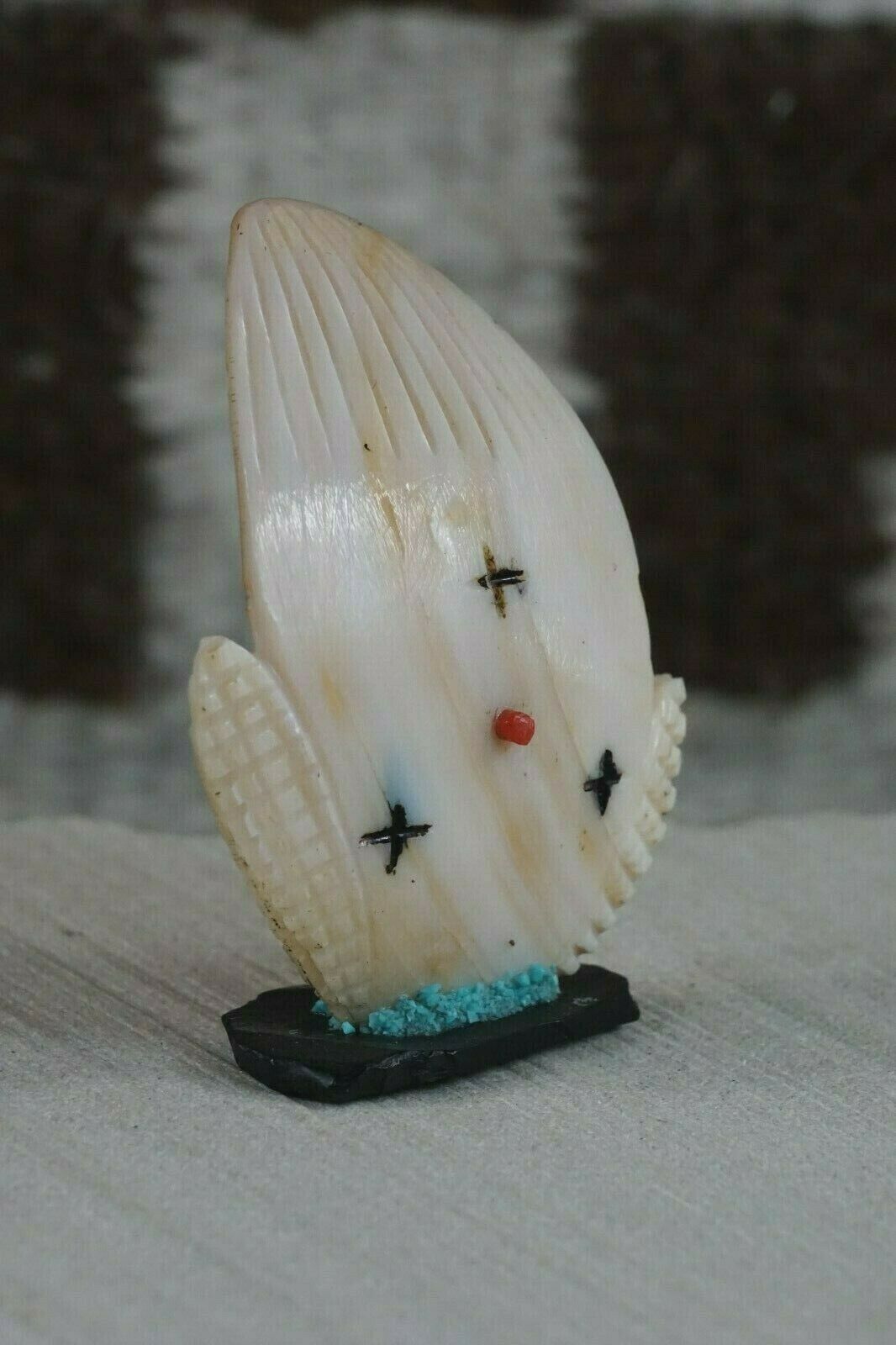 Corn Maiden Zuni Fetish Carving - Stuart Quandelacy - High Lonesome Trading