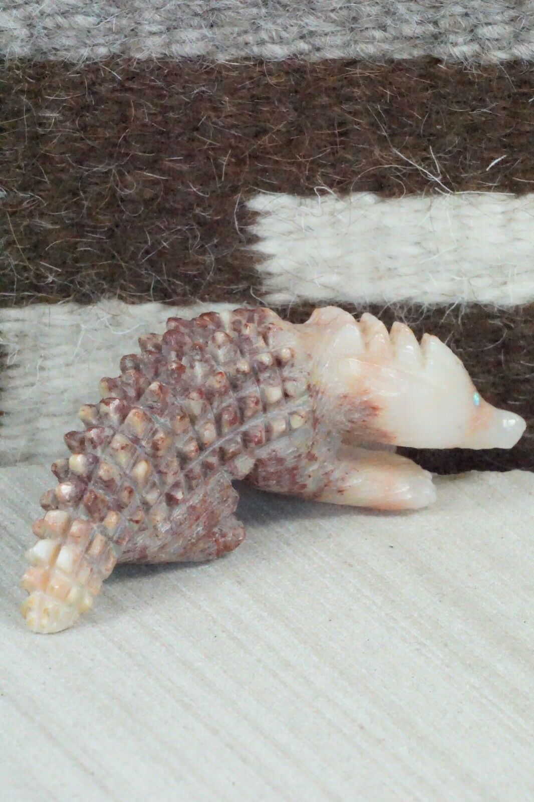 Porcupine Zuni Fetish Carving - Jonas Hastito